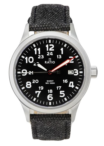 Ratio quest series black - quest, dial